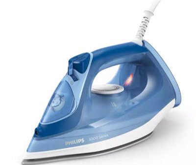 Philips 3000 Series Steam iron DST3031 20, 2400 W, 40 g min continuous steam, 180 g steam burst Fashion