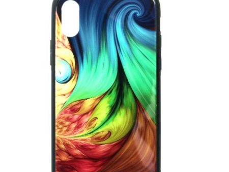 Tellur Cover Glass print for iPhone XS mesmeric on Sale