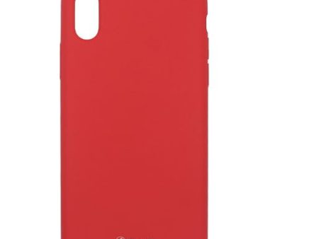 Tellur Cover Liquide Silicone for iPhone XS red on Sale