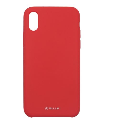 Tellur Cover Liquide Silicone for iPhone XS red on Sale