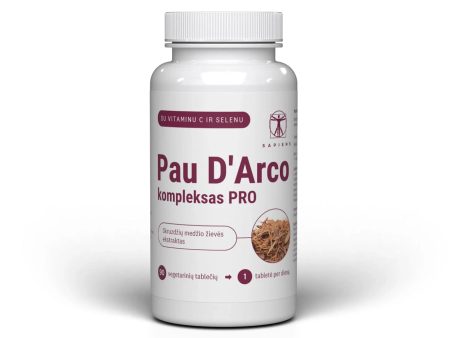 Sapiens Pau D’Arco kompleksas PRO Cheap