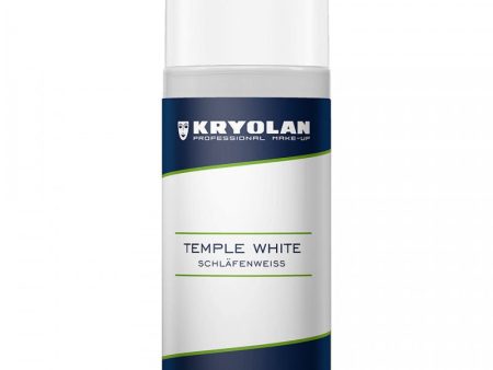 Kryolan Temple White priemonė žilų plaukų efektui 100ml on Sale