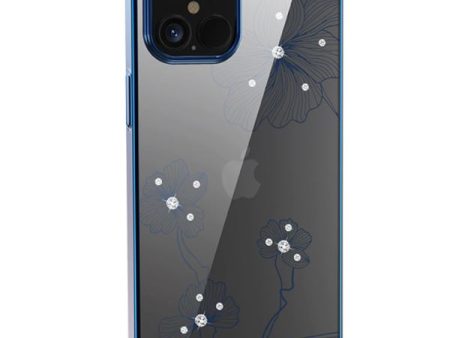 Devia Crystal Flora case iPhone 12 12 Pro blue Online