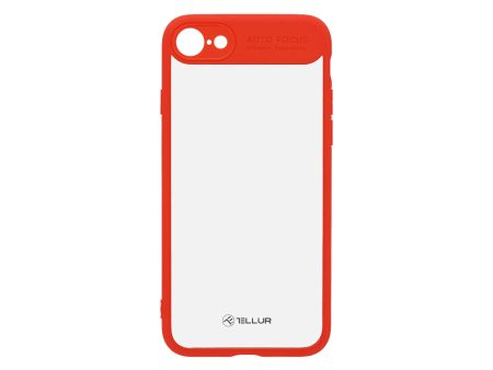 Tellur Cover Hybrid Matt Bumper for iPhone 8 Plus red For Cheap