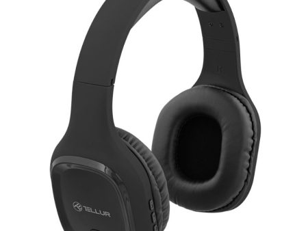 Tellur Bluetooth Over-Ear Headphones Pulse Black Supply