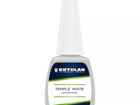 Kryolan Temple White priemonė žilų plaukų efektui 12ml. Online Hot Sale