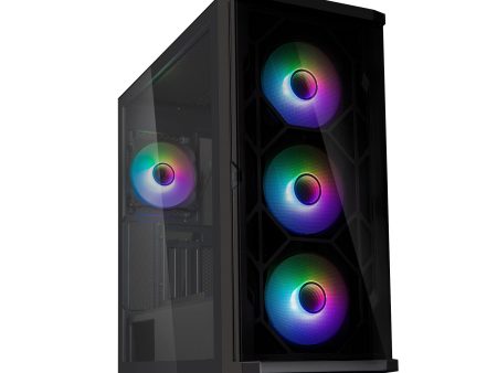 Zalman Z10 DUO ATX ZM-IF120 x4 Black Discount