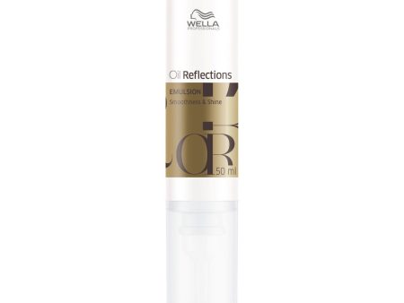 Wella OIL REFLECTIONS spindesio ir glotnumo suteikianti emulsija, 50 ml Fashion