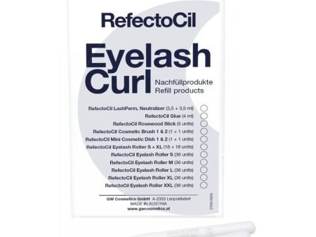 Kosmetiniai šepetėliai RefectoCil Eyelash Perm Refill Cosmetic Brush REF3080956, skirti blakstienų rietimui, laminavimui, 2 vnt. Online Hot Sale