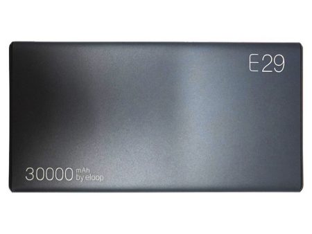 Eloop E29 Mobile Power Bank 30000mAh black Supply