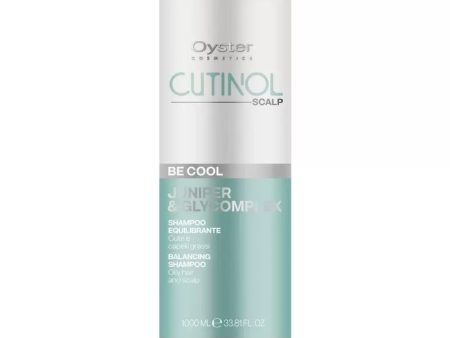 Šampūnas riebiai galvos odai Oyster Cutinol Scalp Be Cool Balancing Shampoo OYSH05100113, 1000 ml Online